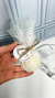 Mini Rosa no Tule - Vela aromática - Milly Aromas