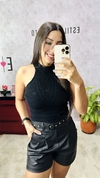 TRICÔ MODAL LARA GARRAFINHA PRETA