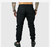 Calça Jogger Sarja Com Elastano Preto - ELITE FASHION 