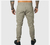 Calça Jogger Sarja Com Elastano Caqui - ELITE FASHION 