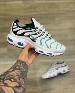 NIKE AIR MAX TN PLUS 1 - BRANCO/VERDE ÁGUA - Jc imports
