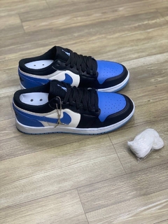 nike air Jordan azul/preto