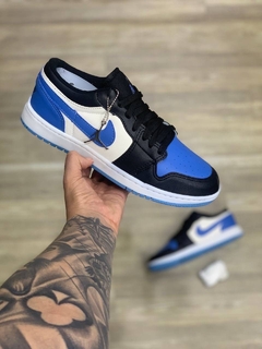 nike air Jordan azul/preto - comprar online