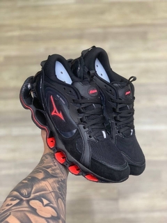 mizuno prophecy beta preto c vermelho 2.0 - comprar online