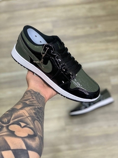 nike air Jordan verde/preto - comprar online