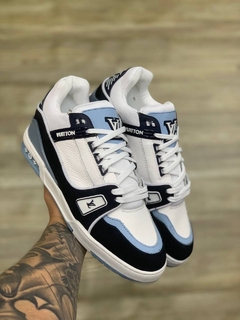 Louis Vuitton branco c azul claro - comprar online