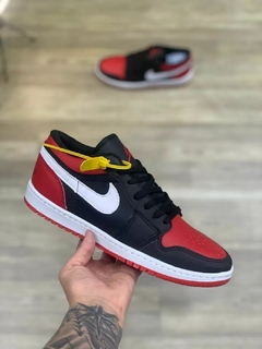 nike air Jordan low vermelho/preto - comprar online