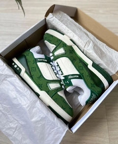 Louis Vuitton verde meio escuro c branco - comprar online