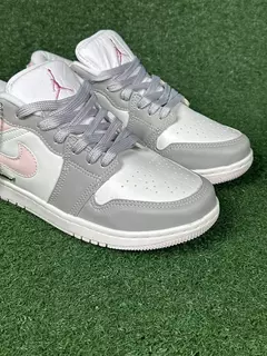 Nike Air Jordan rosa/cinza - loja online