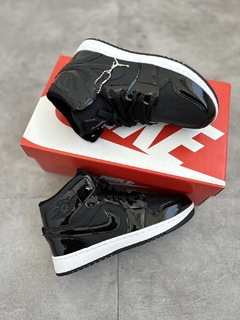 Nike Air jordan 1 - preto verniz
