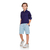 Bermuda Masculina Infantil Alfaiataria Em Sarja Colors