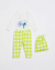 Conjunto Bebe Malha Xadrez Xuxu