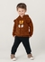 Conjunto moletom infantil menino Urso