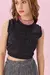 Blusa Cropped Com Strass Frente na internet