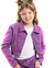 Jaqueta Jeans Menina Color - koalak.kids