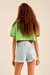Short Jeans Cut Out na internet