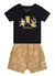 Conjunto bebê menino com bermuda saruel Brandili Baby - comprar online