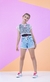 Body Teen com Sobreposição de T Shirt de Tule