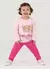 Conjunto moletom infantil menina
