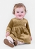 Vestido malha cotelê bebê menina
