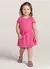 Vestido em cotton com efeito de brilho - comprar online