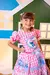 Imagem do Vestido Junino Tematico Lilo Stitch Rosa