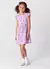 Vestido infantil menina Turma da Mônica em cotton