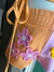 Conjunto Bordado com Laranja e Rosa - comprar online