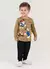 Camiseta Mickey Mouse em Malha Infantil