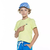 Camiseta Infantil Com Recortes- Verde Limão - koalak.kids