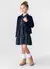 Vestido Manga Longa Estampado Infantil Menina na internet