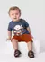 Conjunto Bebê menino com bermuda Monkey
