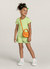 Camiseta básica infantil menina em cotton