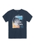 Camiseta de Manga Curta California Colorida na internet
