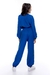 Conjunto Cropped e Calça - Azul e Verde na internet