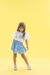 Imagem do Conjunto Floral com Saia de Tule
