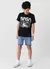 Camiseta NASA infantil unissex em malha