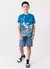 Camiseta Sonic infantil unissex