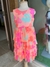 Vestido De Tule Molinho Flor Neon - loja online