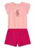 Conjunto infantil menina Abacaxis - comprar online