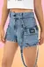 Short Jeans Com Cinto E Pochete Retiravel - comprar online