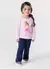 Blusa em cotton bailarina infantil menina