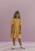 Vestido Com Mangas Bufantes E Babados Aplicados - koalak.kids