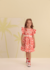 Vestido Estampado Com Laço Frontal Fixo - comprar online