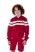Blusão Com Tag- Vermelho & Branco- Oliver