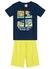 Conjunto infantil menino com bermuda moletinho Sun Beach