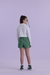 Shorts de Sarja Verde Teen na internet