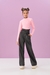 Calça de Corino Wide Leg na internet