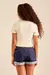 Blusa Canelada Detalhe Túnel
