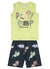 Conjunto infantil menino com regata e bermuda Play & Jump
